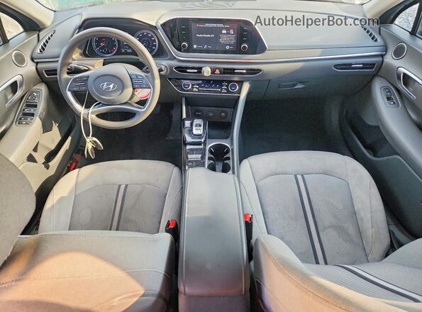 5NPEL4JA8MH084427 2021 HYUNDAI SONATA Серый Вид панели приборов