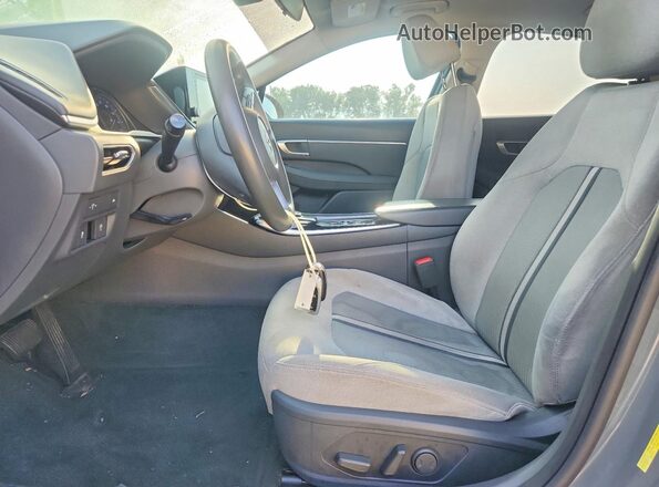 5NPEL4JA8MH084427 2021 HYUNDAI SONATA Серый Вид салона спереди