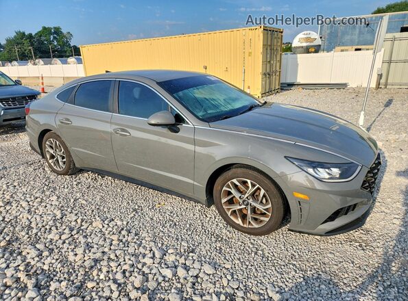 5NPEL4JA8MH084427 2021 HYUNDAI SONATA Серый Передняя правая четверть