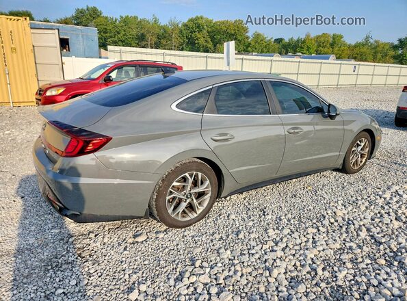 5NPEL4JA8MH084427 2021 HYUNDAI SONATA Серый Задняя правая четверть