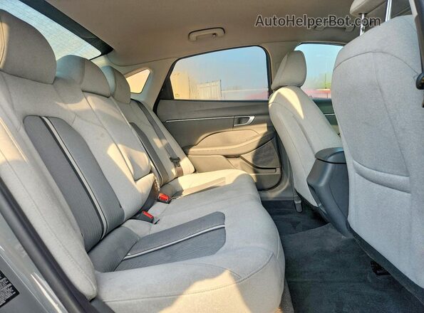 5NPEL4JA8MH084427 2021 HYUNDAI SONATA Серый Вид задних сидений