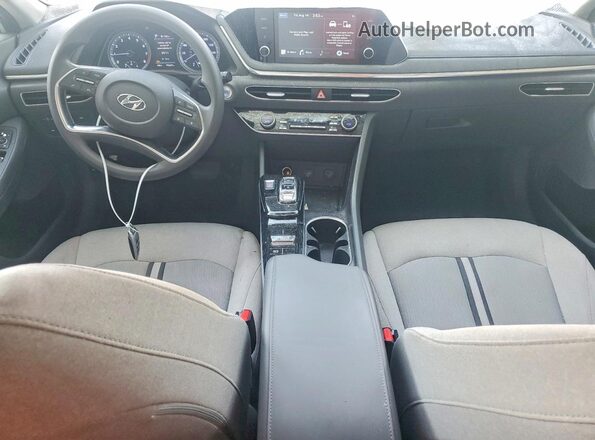 5NPEL4JA9LH000985 2020 HYUNDAI SONATA White Dashboard view