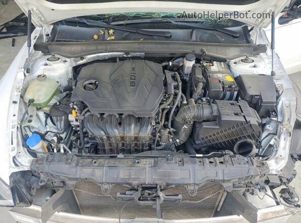 5NPEL4JA9LH000985 2020 HYUNDAI SONATA White Rear interior view