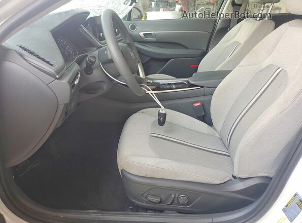 5NPEL4JA9LH000985 2020 HYUNDAI SONATA White Front interior view