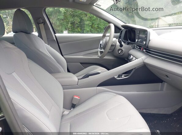 5NPLL4AG0MH046735 2021 HYUNDAI ELANTRA Black Front interior view