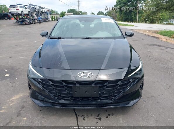 5NPLL4AG0MH046735 2021 HYUNDAI ELANTRA Black 