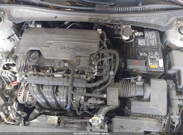 5NPLL4AG0MH047819 2021 HYUNDAI ELANTRA Silver Вид ззаду