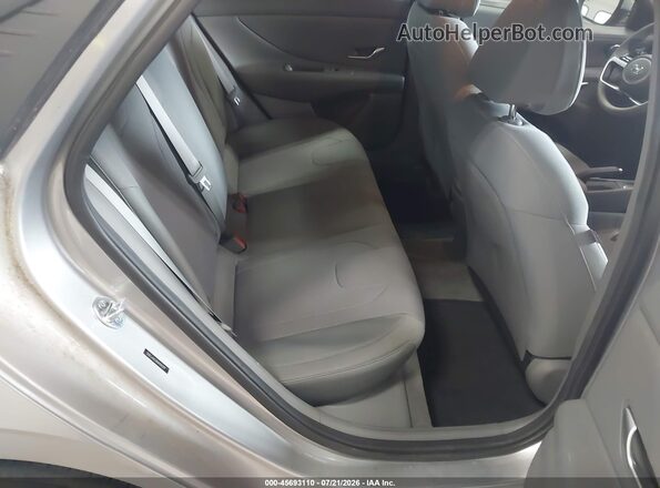 5NPLL4AG0MH047819 2021 HYUNDAI ELANTRA Silver Вид наклейки з VIN-кодом