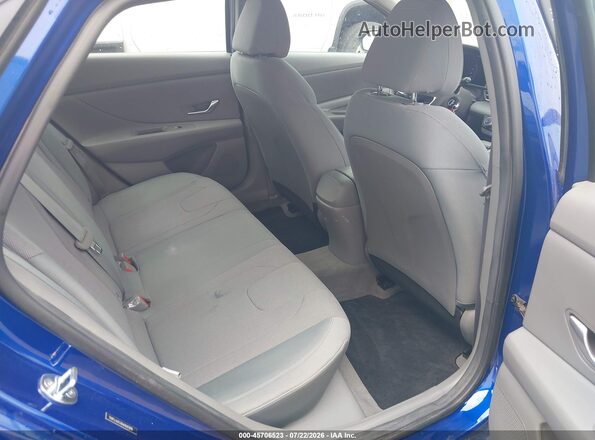5NPLL4AG0MH047898 2021 HYUNDAI ELANTRA Blue Widok naklejki z numerem VIN