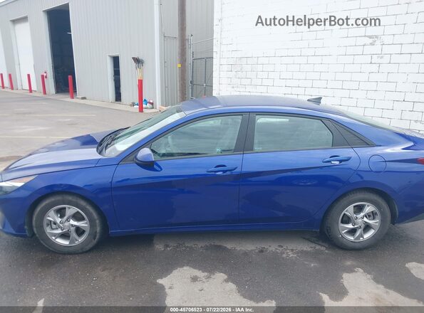 5NPLL4AG0MH047898 2021 HYUNDAI ELANTRA Blue 