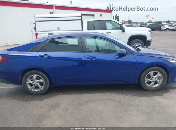 5NPLL4AG0MH047898 2021 HYUNDAI ELANTRA Blue 