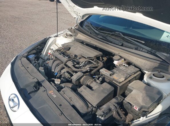 5NPLL4AG0MH049781 2021 HYUNDAI ELANTRA White Вид ззаду