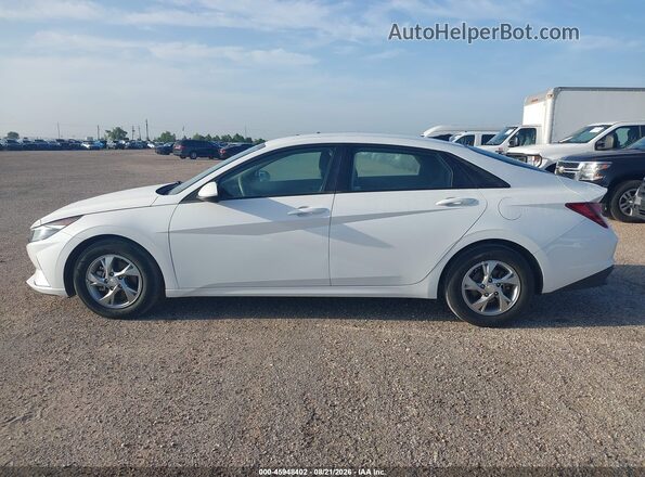 5NPLL4AG0MH049781 2021 HYUNDAI ELANTRA White Панорамний вид салону 360°
