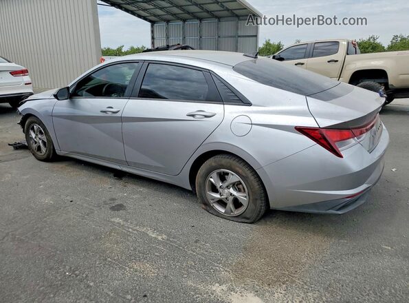 5NPLL4AG1MH025974 2021 HYUNDAI ELANTRA Silver Задня ліва чверть