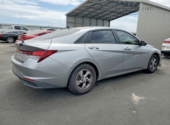 5NPLL4AG1MH025974 2021 HYUNDAI ELANTRA Silver Задня права чверть
