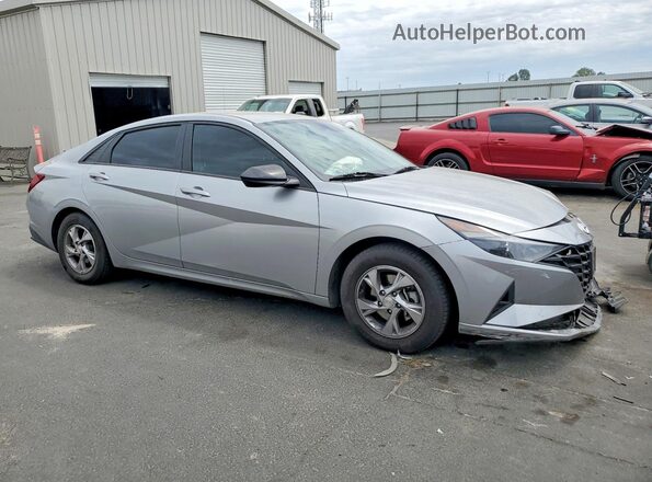 5NPLL4AG1MH025974 2021 HYUNDAI ELANTRA Silver Передня права чверть