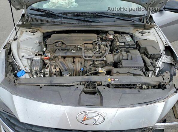 5NPLL4AG1MH025974 2021 HYUNDAI ELANTRA Silver Вид задньої частини салону
