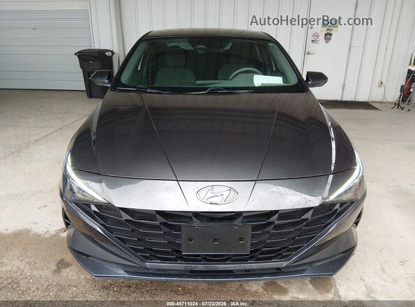 5NPLL4AG1MH048834 2021 HYUNDAI ELANTRA Gray წინა ხედი