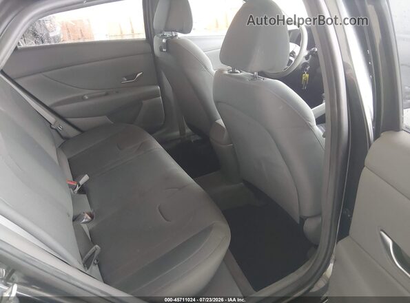5NPLL4AG1MH048834 2021 HYUNDAI ELANTRA Gray VIN კოდის სტიკერის ხედი