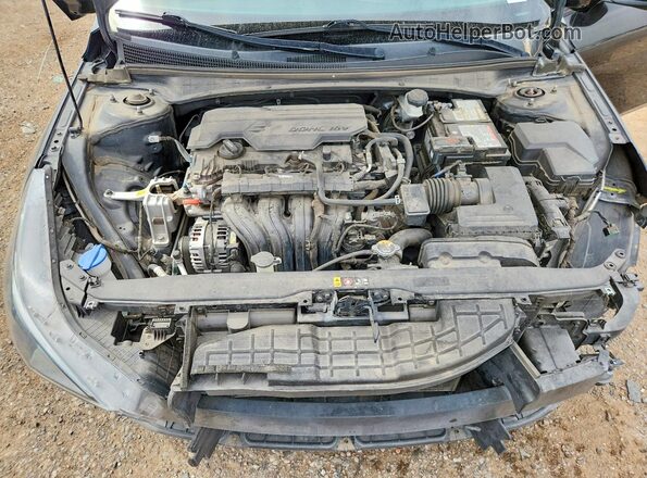 5NPLL4AG3MH013776 2021 HYUNDAI ELANTRA Черный Вид задней части салона