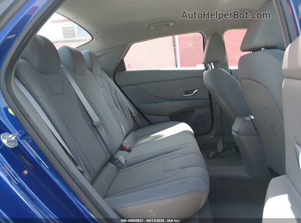 5NPLL4AG5MH042924 2021 HYUNDAI ELANTRA Синий Вид наклейки с VIN-кодом