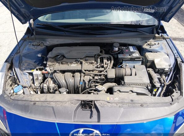 5NPLL4AG5MH042924 2021 HYUNDAI ELANTRA Синий Вид сзади