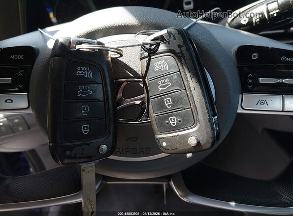 5NPLL4AG5MH042924 2021 HYUNDAI ELANTRA Синий Вид панели приборов