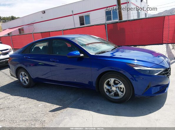 5NPLL4AG5MH042924 2021 HYUNDAI ELANTRA Синий 