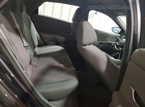5NPLL4AG6MH016249 2021 HYUNDAI ELANTRA Gray Rear seats view