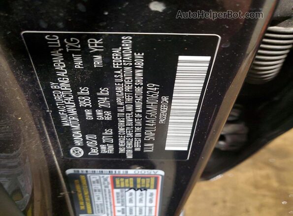 5NPLL4AG6MH016249 2021 HYUNDAI ELANTRA Gray Engine compartment view