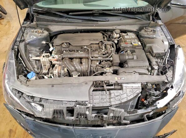 5NPLL4AG6MH016249 2021 HYUNDAI ELANTRA Gray Rear interior view