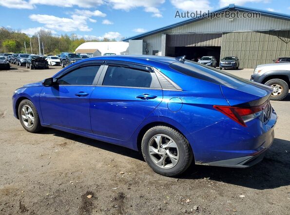 5NPLL4AG6MH020589 2021 HYUNDAI ELANTRA Blue Tył lewy