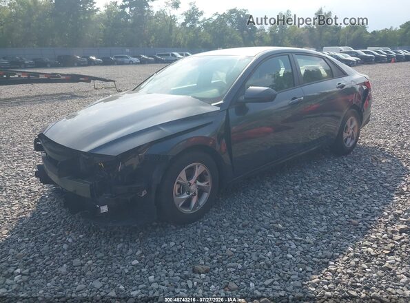 5NPLL4AG6MH048151 2021 HYUNDAI ELANTRA Серебряный Передняя левая четверть