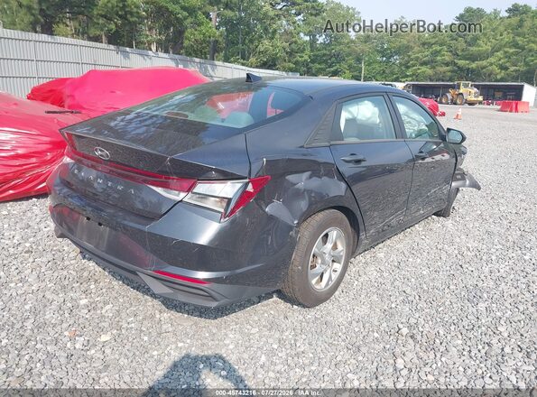 5NPLL4AG6MH048151 2021 HYUNDAI ELANTRA Серебряный Задняя правая четверть