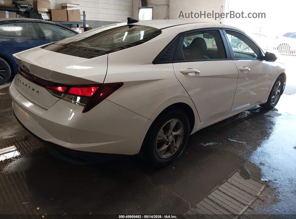 5NPLL4AG6MH048179 2021 HYUNDAI ELANTRA White Trasero derecho