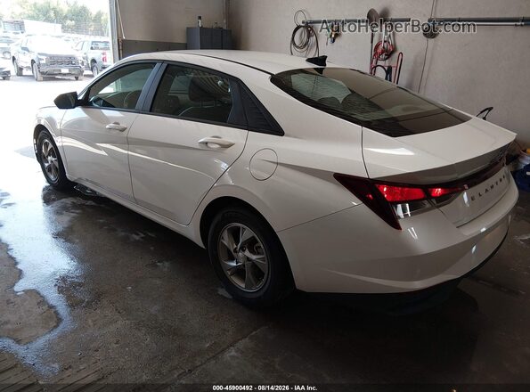 5NPLL4AG6MH048179 2021 HYUNDAI ELANTRA White Trasero izquierdo