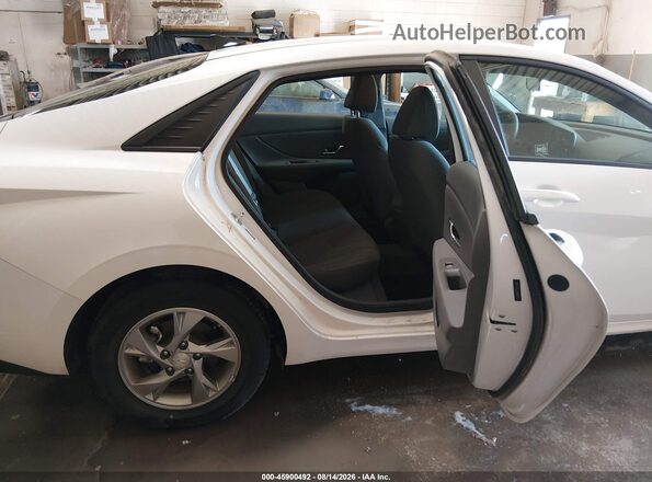 5NPLL4AG6MH048179 2021 HYUNDAI ELANTRA White Vista de la etiqueta del VIN