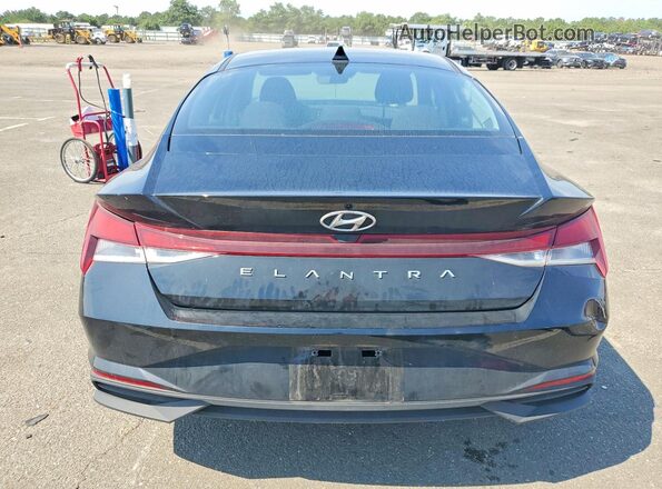 5NPLL4AG6NH075304 2022 HYUNDAI ELANTRA Черный Вид сзади