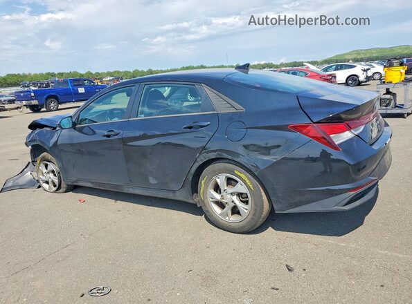 5NPLL4AG6NH075304 2022 HYUNDAI ELANTRA Черный Задняя левая четверть