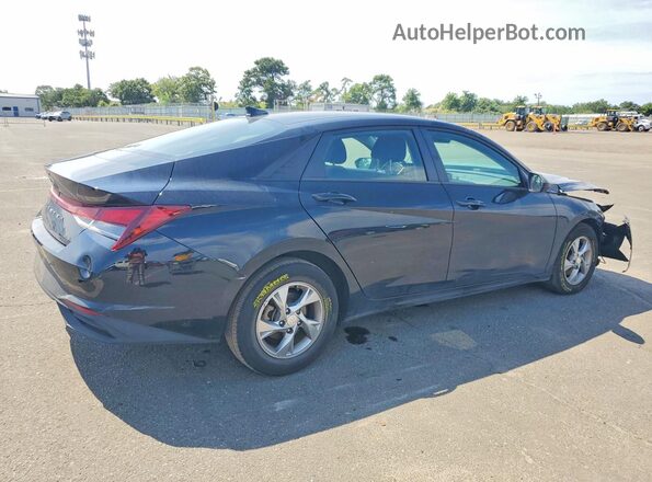 5NPLL4AG6NH075304 2022 HYUNDAI ELANTRA Черный Задняя правая четверть