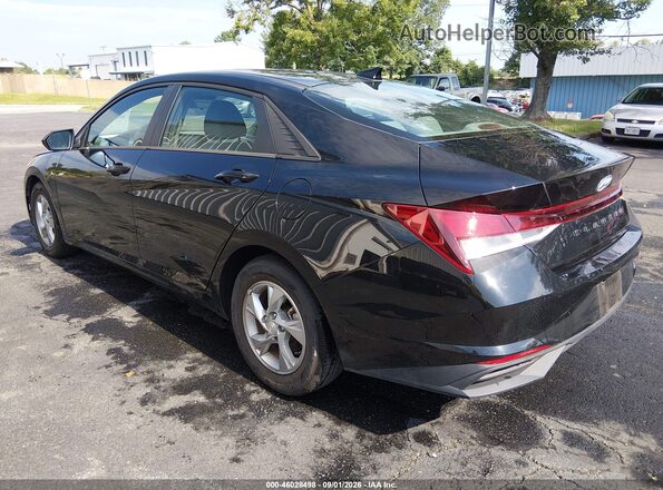 5NPLL4AG7MH046795 2021 HYUNDAI ELANTRA Black Հետևի ձախ