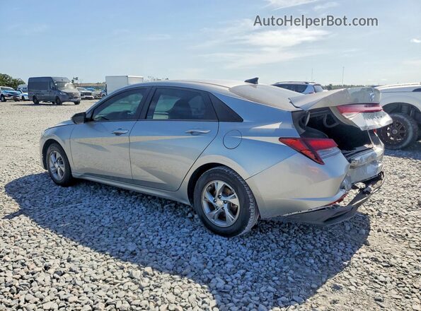 5NPLL4AG7MH047543 2021 HYUNDAI ELANTRA Silver უკანა მარცხენა
