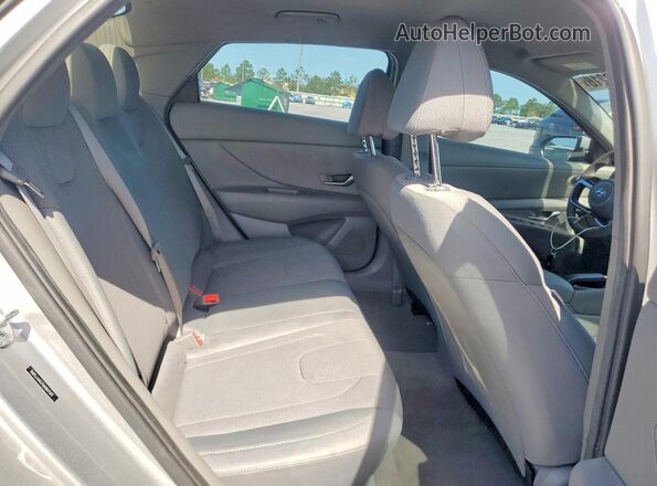 5NPLL4AG7MH047543 2021 HYUNDAI ELANTRA Silver უკანა სავარძლების ხედი