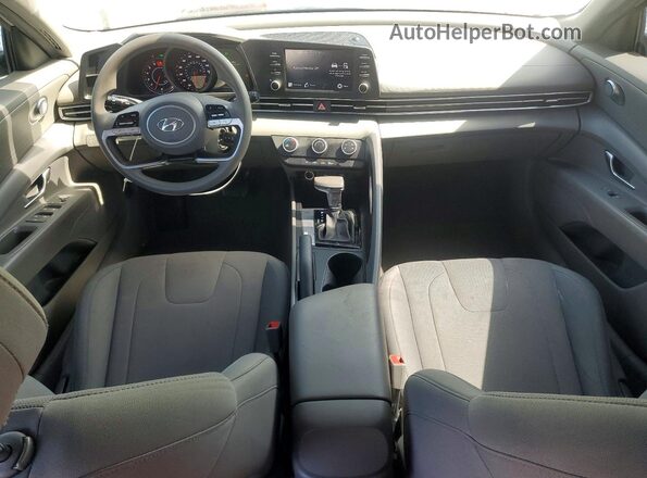5NPLL4AG7MH047543 2021 HYUNDAI ELANTRA Silver წინა პანელის ხედი