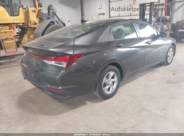 5NPLL4AG7MH049826 2021 HYUNDAI ELANTRA Серый Задняя правая четверть