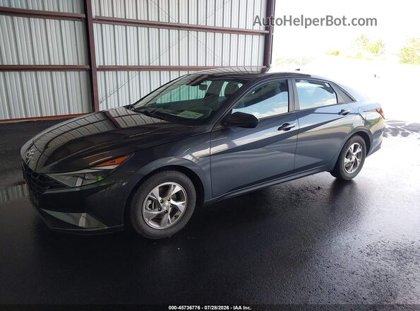5NPLL4AG8MH042853 2021 HYUNDAI ELANTRA Серый Передняя левая четверть