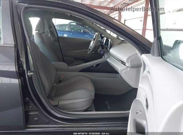 5NPLL4AG8MH042853 2021 HYUNDAI ELANTRA Серый Вид салона спереди