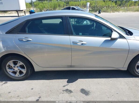 5NPLL4AG9MH038102 2021 HYUNDAI ELANTRA Silver უკანა სალონის ხედი