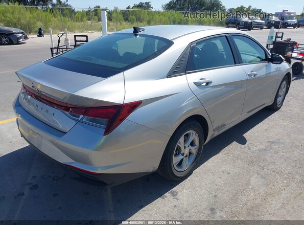 5NPLL4AG9MH038102 2021 HYUNDAI ELANTRA Silver უკანა მარჯვენა