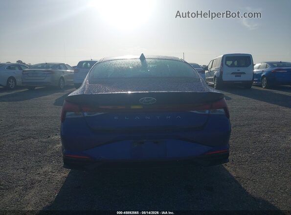 5NPLL4AG9MH042585 2021 HYUNDAI ELANTRA Blue 